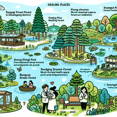 서울 도심에서 하루 만에 찾는 완벽한 힐링 스팟